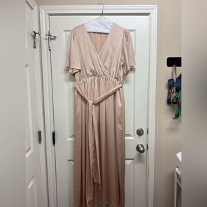 CHAMPAGNE BALTIC BORN DRESS - WORN ONCE - XXXL
